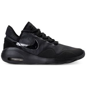 Air Max "Sasha" Casual Sneakers Black Cushioned Low Top Walking/Running Sneakers